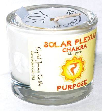 Solar chakra soy votive - Click Image to Close