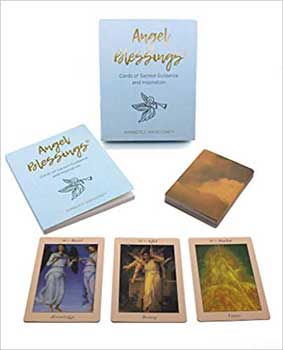 Angel Blessings cards (dk & bk) by Kimberly Marooney - Click Image to Close