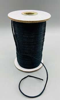 Black Rattail 2mm 144 yds - Click Image to Close