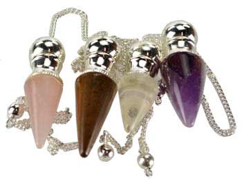 various stones Chambered pendulum - Click Image to Close