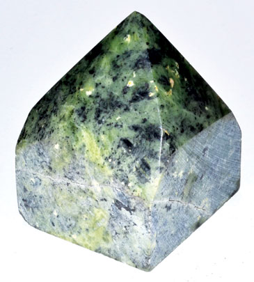 Nephrite top polished point - Click Image to Close