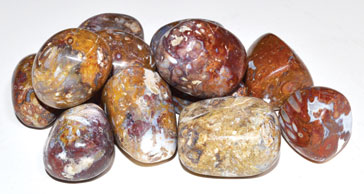 1 lb Jasper, Plum tumbled stones - Click Image to Close