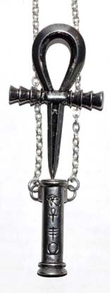 3" Ankh w/ Athame - Click Image to Close