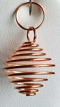 3/4" Copper Plated coil - Click Image to Close