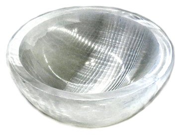 4" Selenite bowl - Click Image to Close