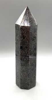 ~7" Coppernite, Green obelisk - Click Image to Close