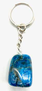 Apatite, Blue keychain - Click Image to Close